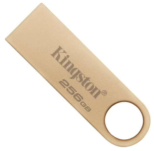Флешка Kingston 256 ГБ USB 3.2 Металевий корпус Золотий