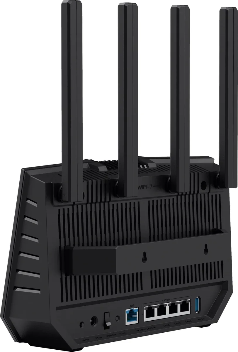 Маршрутизатор ASUS RT-BE92U BE9700 3x2.5GE LAN, 1x2.5GE WAN/LAN, 1x10GE WAN/LAN, 1xUSB3.2, MESH