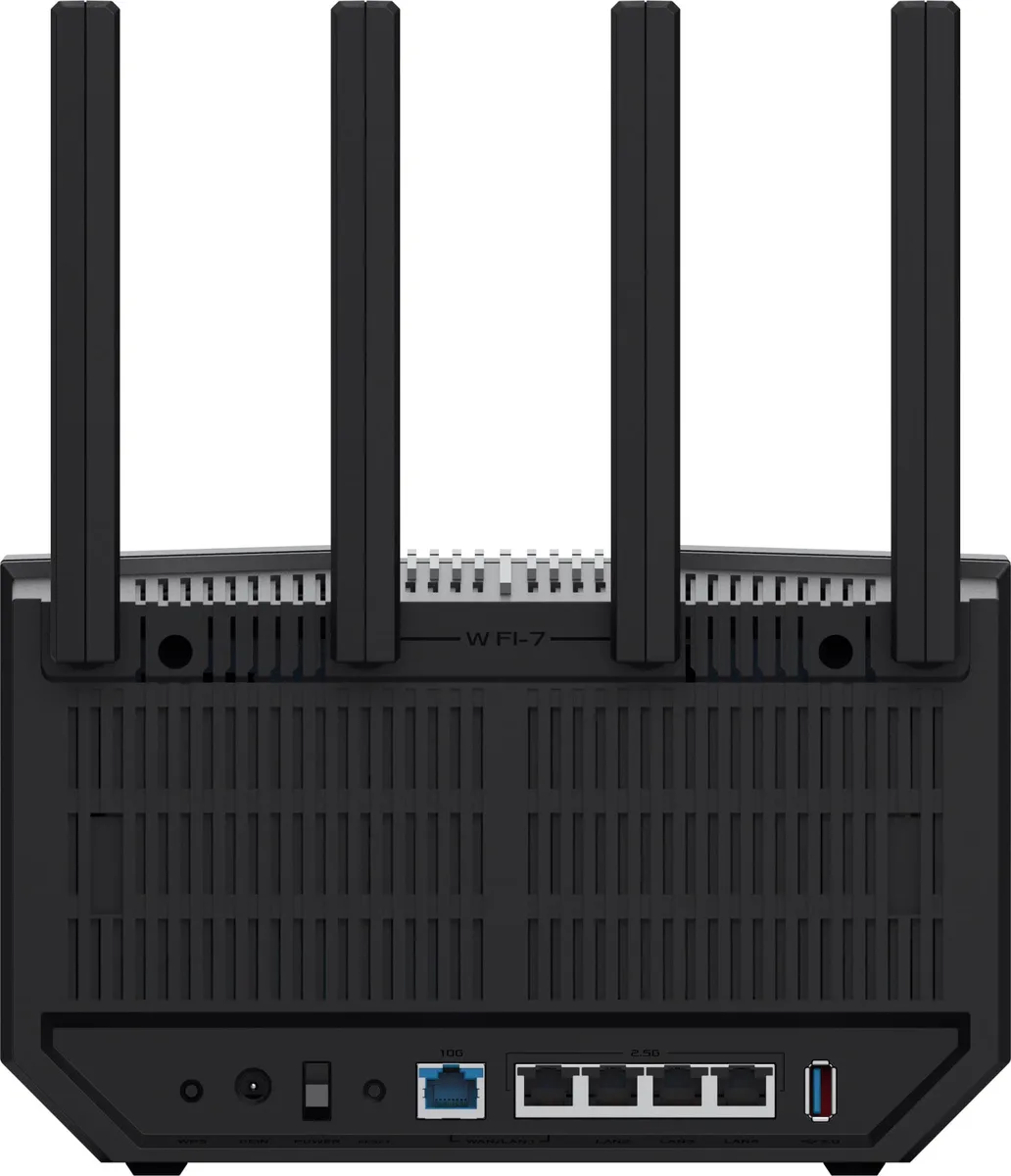 Маршрутизатор ASUS RT-BE92U BE9700 3x2.5GE LAN, 1x2.5GE WAN/LAN, 1x10GE WAN/LAN, 1xUSB3.2, MESH