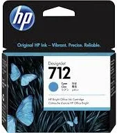 Картридж струменевий HP 712 DesignJet T230/T630/T650 Cyan 29ml