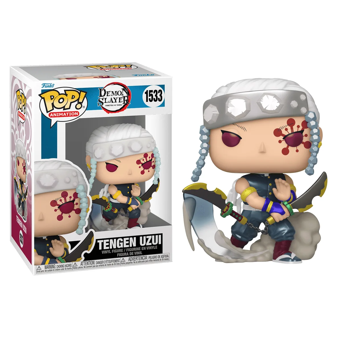 Ігрова фігурка Funko POP! вінілова 6х5,5х11,4 см Вбивця демонів Тенген Chase