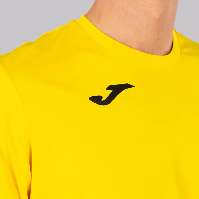 Футболка Joma 100% поліестер M жовтий для чоловіків