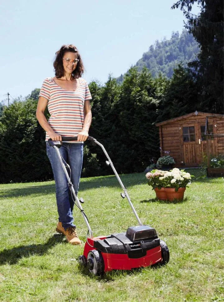 Акумуляторний аератор-скарифікатор Einhell GC-SC 36/31 Li PXC 18В, 31 см, 10.9 кг (без акумулятора та зарядного пристрою)