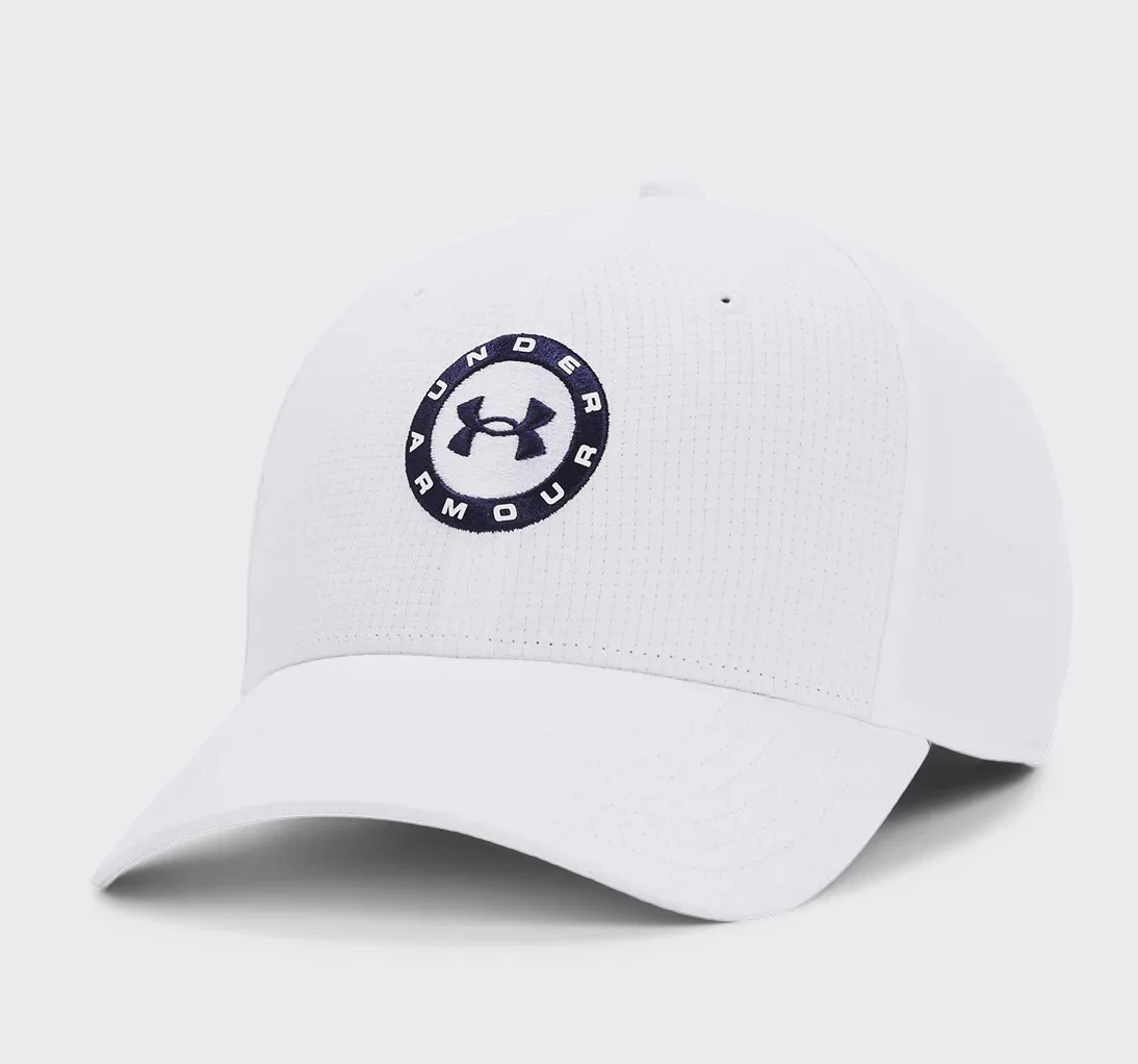 Кепка Under Armour полиэстер OSFM белая мужская