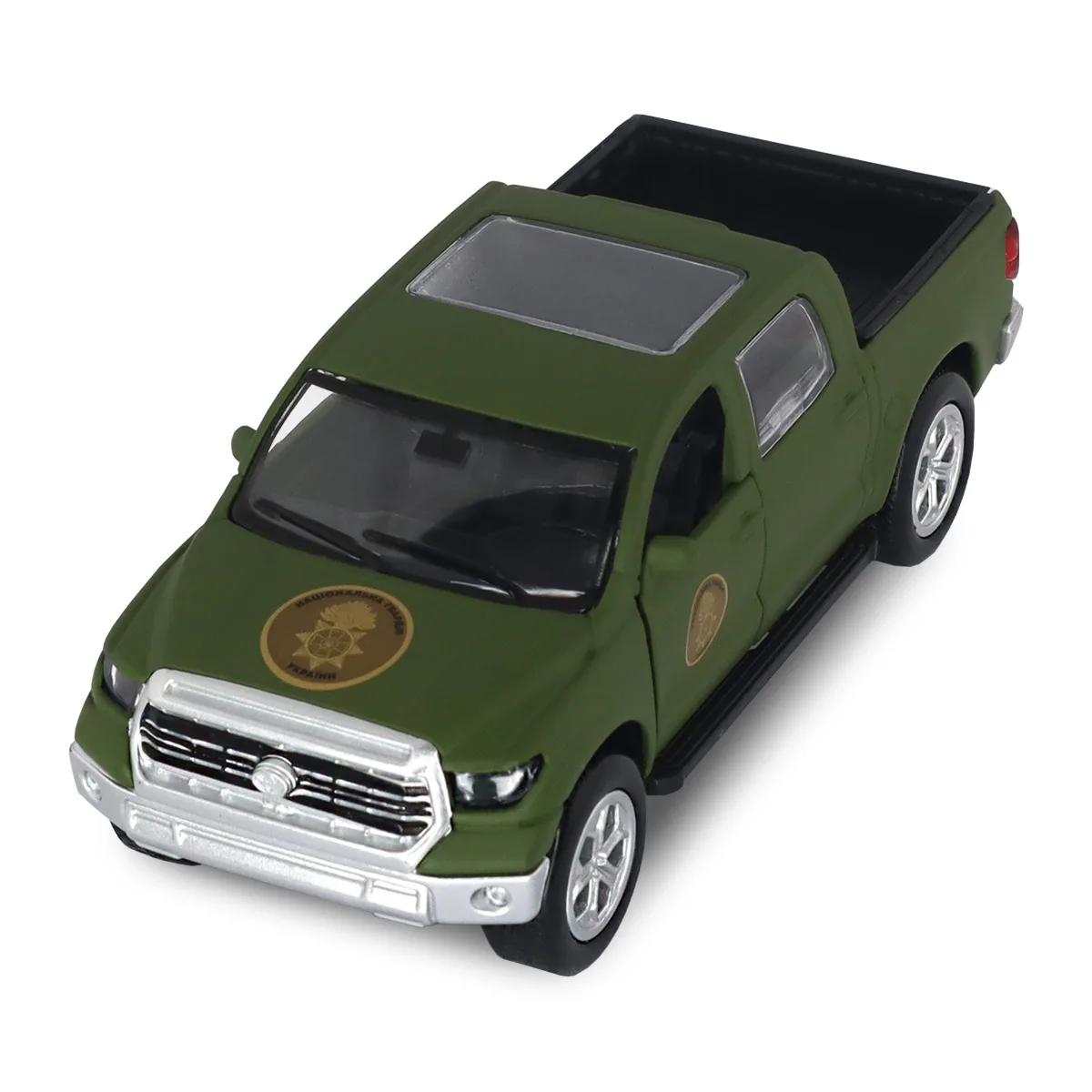 Автомодель TechnoDrive метал 12,2х4,5х5 см Шеврони Героїв