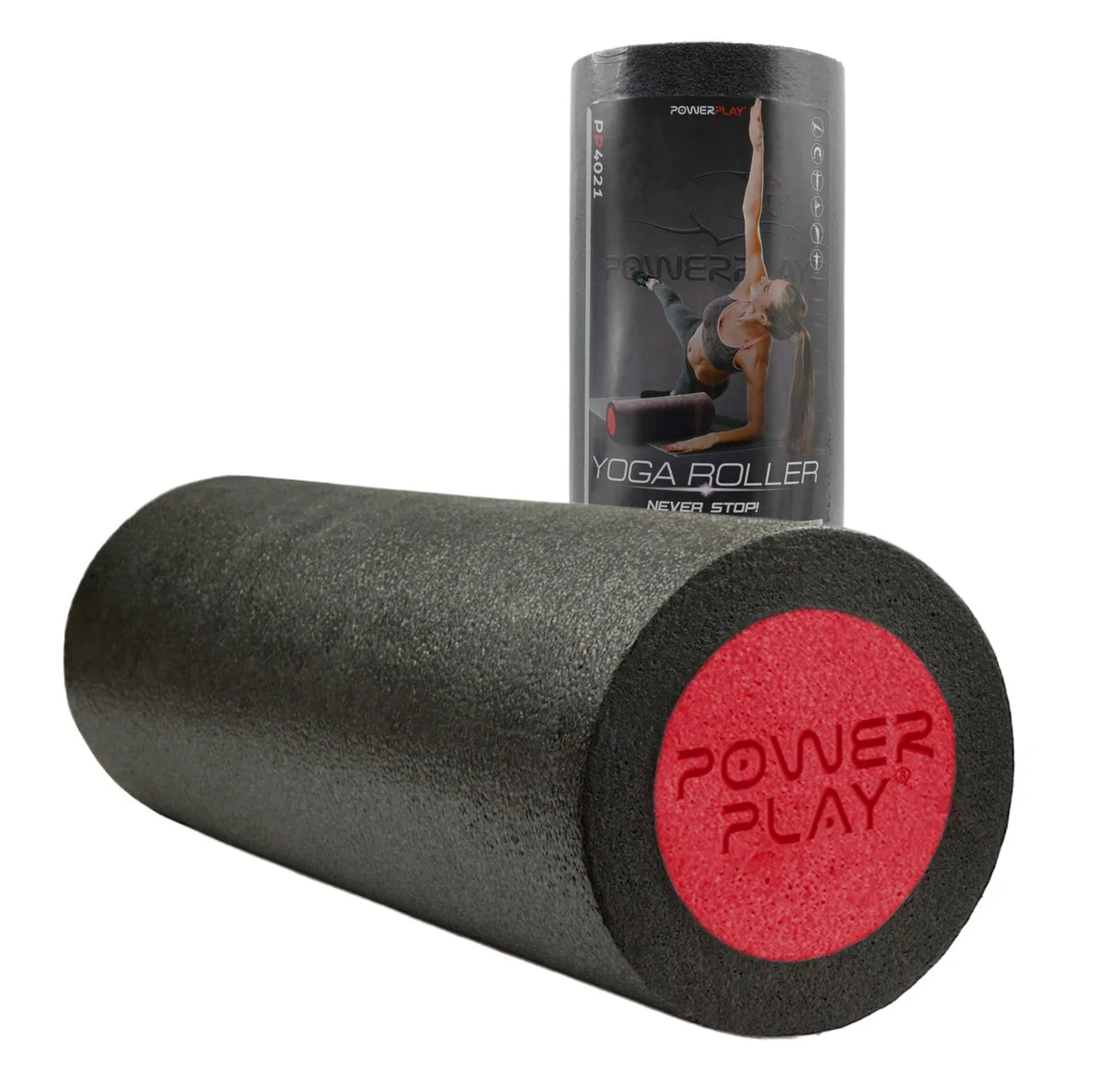 Масажний ролик Active Point PE 45х15 см Червоний