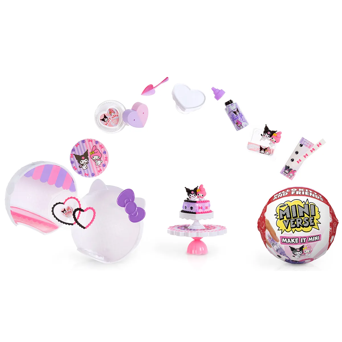 Игровой набор Miniverse Sanrio 20 32х30 48х29 97 см комбинированные материалы