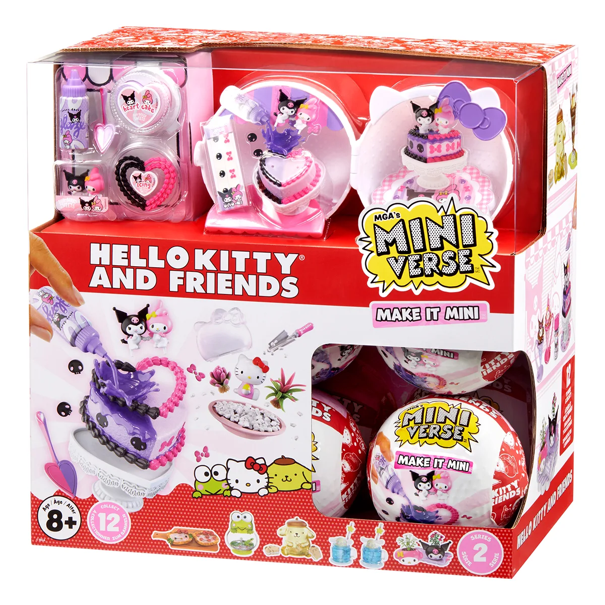 Игровой набор Miniverse Sanrio 20 32х30 48х29 97 см комбинированные материалы