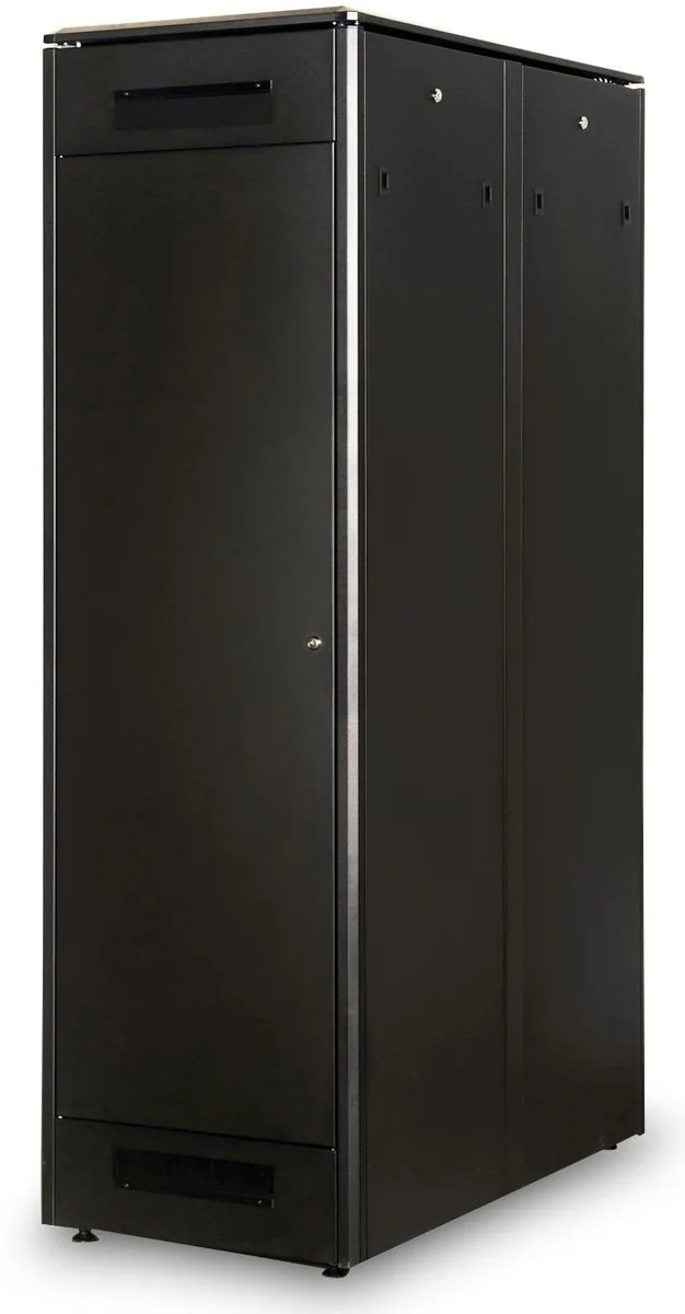 Шкаф DIGITUS 19", 42U, Network Unique, 600x1200 мм, максимально 800 кг, черный.