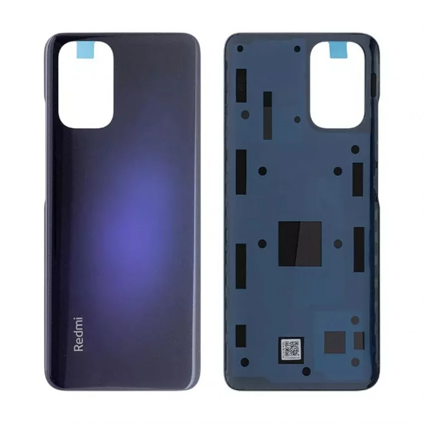 Задняя крышка Xiaomi пластиковая синяя High Quality.