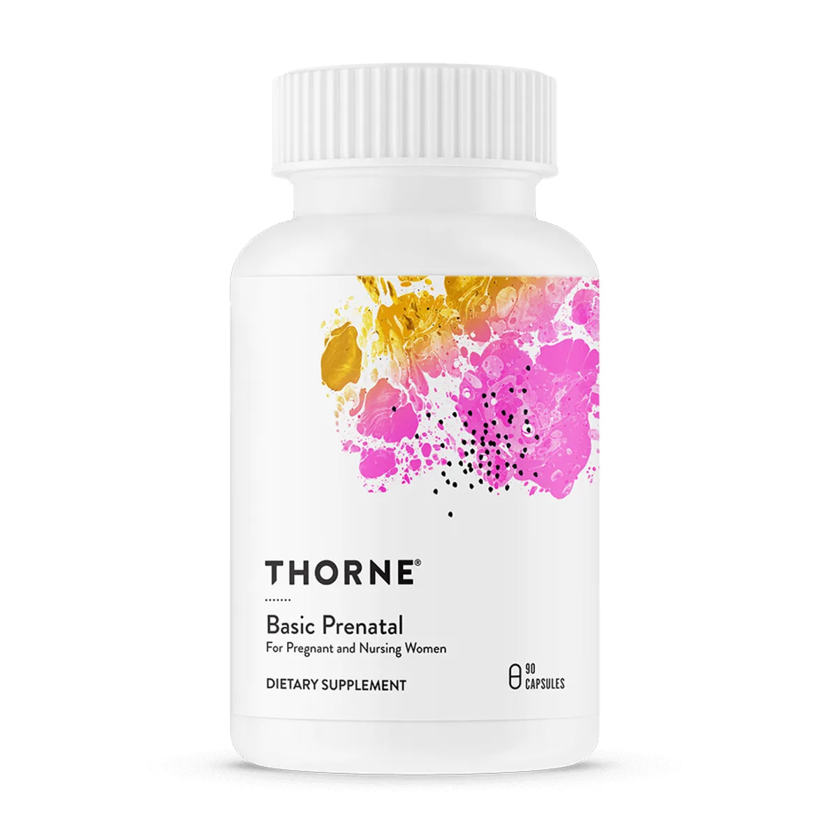 Basic Prenatal Thorne капсули 90 шт дієтична добавка для жінок вагітних і годуючих.