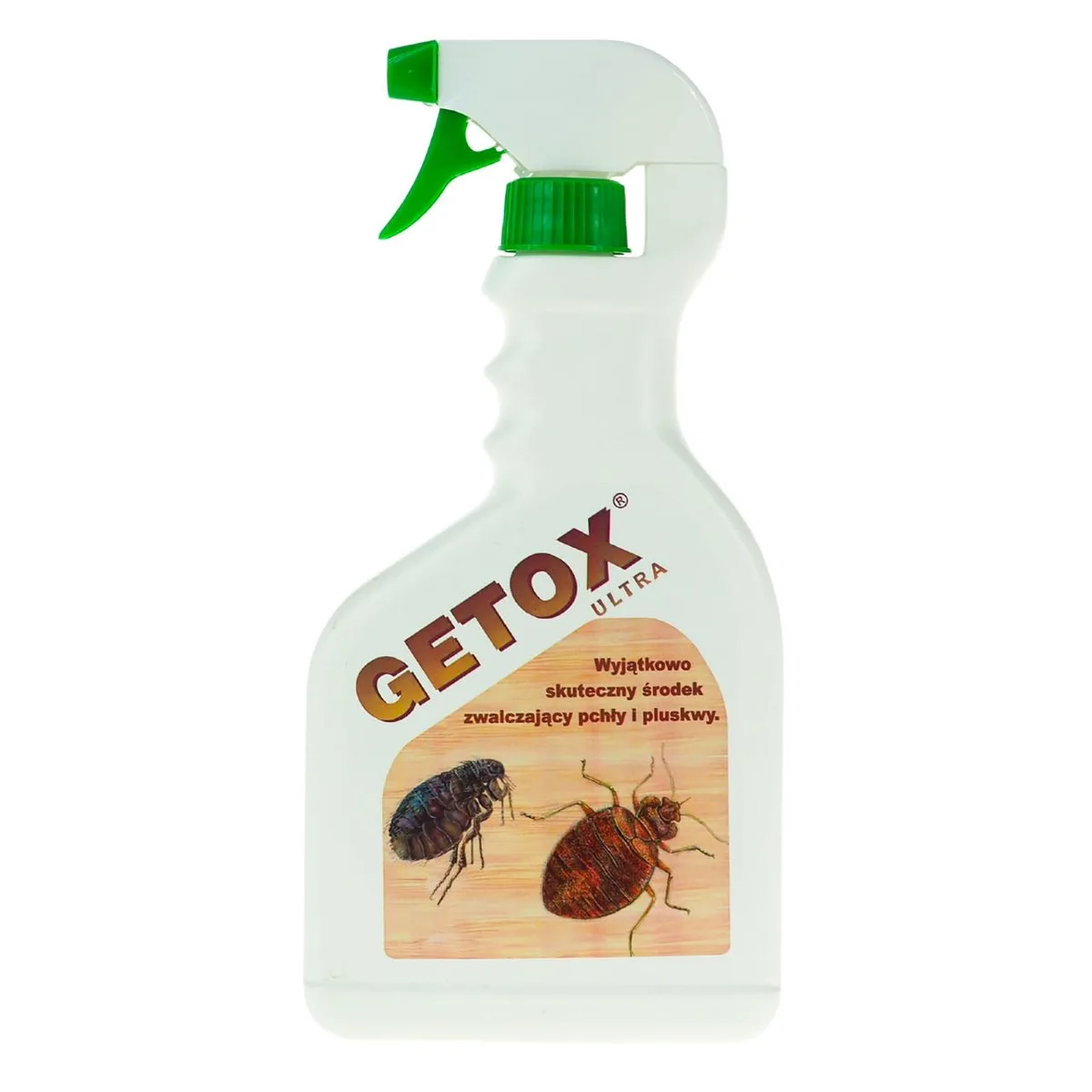 Спрей GETOX від клопів, бліх, тарганів, мурах, лускокрилих 600 мл