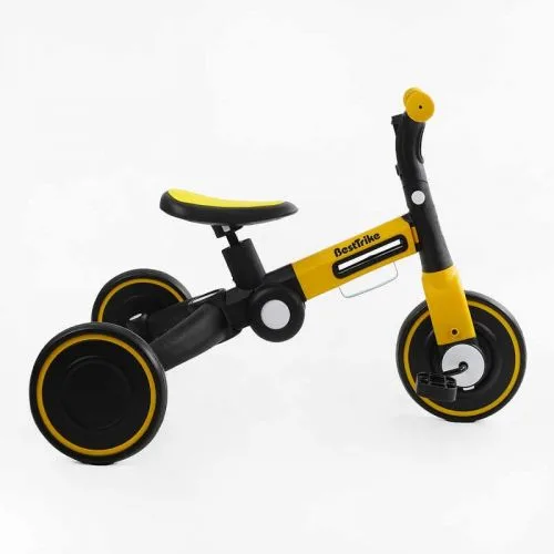 Велосипед 3-х колесный Best Trike для детей с ручкой и корзиной детский трицикл для прогулок