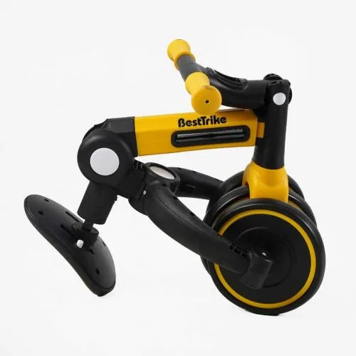 Велосипед 3-х колесный Best Trike для детей с ручкой и корзиной детский трицикл для прогулок
