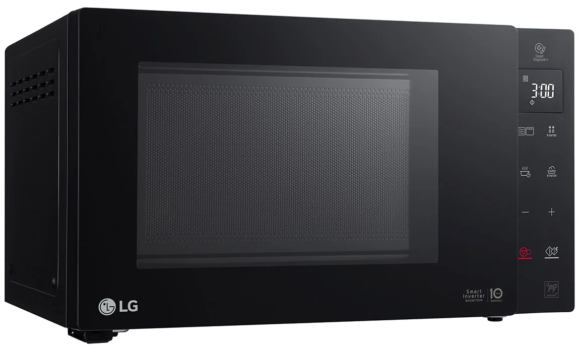Микроволновая печь LG с грилем 23 л черная сенсорная