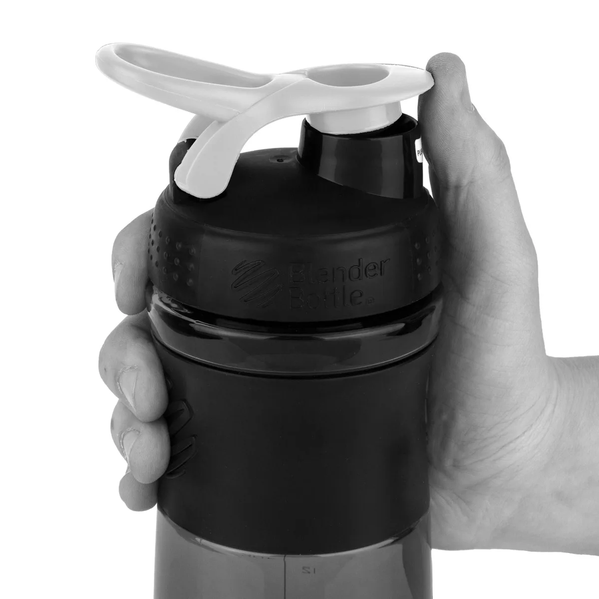 Шейкер BlenderBottle Tritan 820мл Чорний Білий