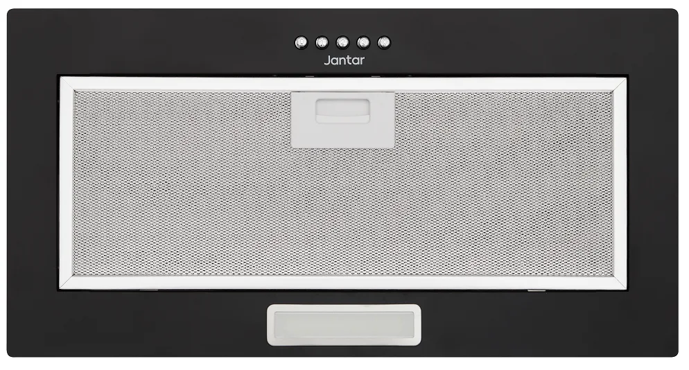 Вытяжка Jantar встраиваемая 52 см черная LED 650 куб.м/час