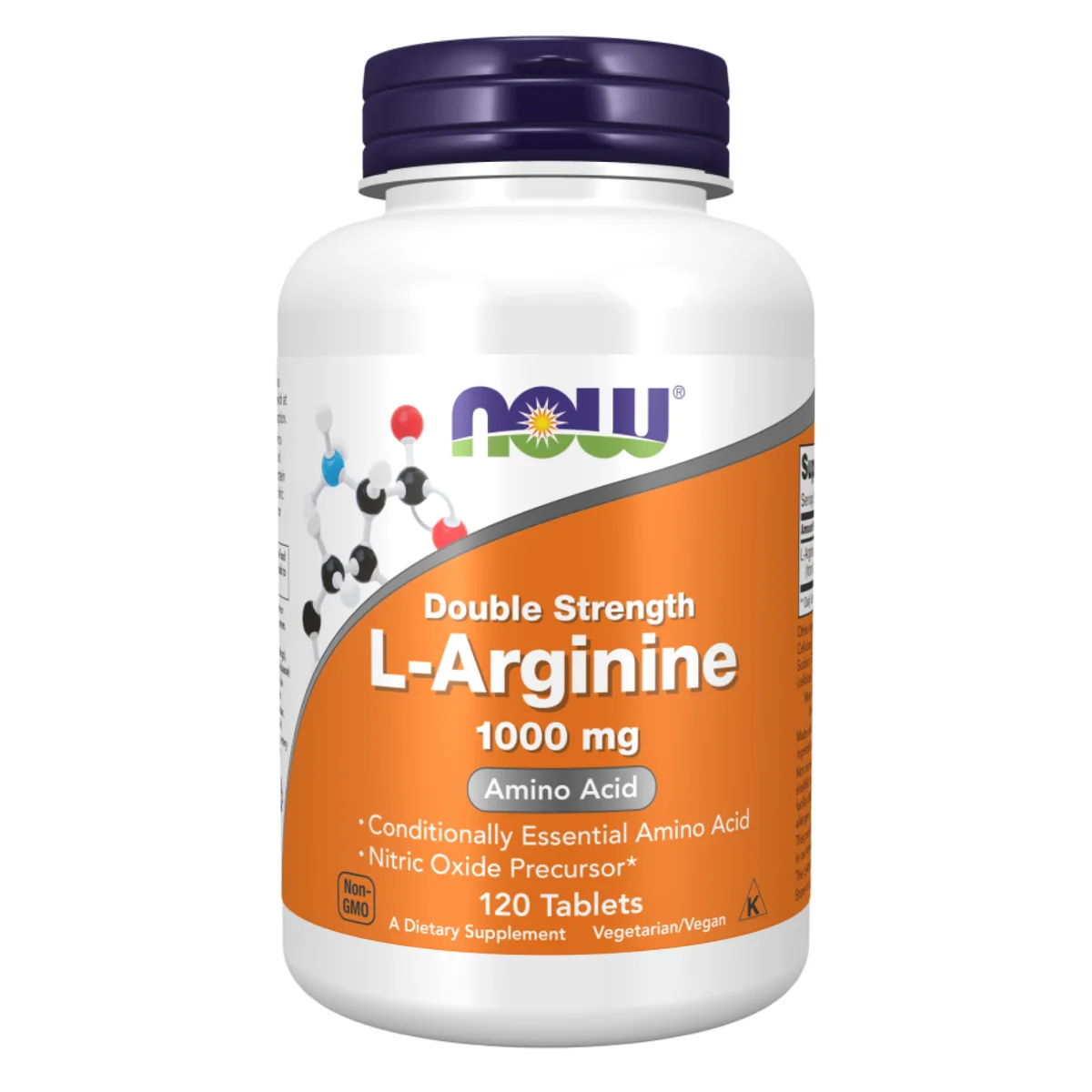 L-Arginine 1000mg Now Foods 120 таблеток для сердечно-сосудистой системы
