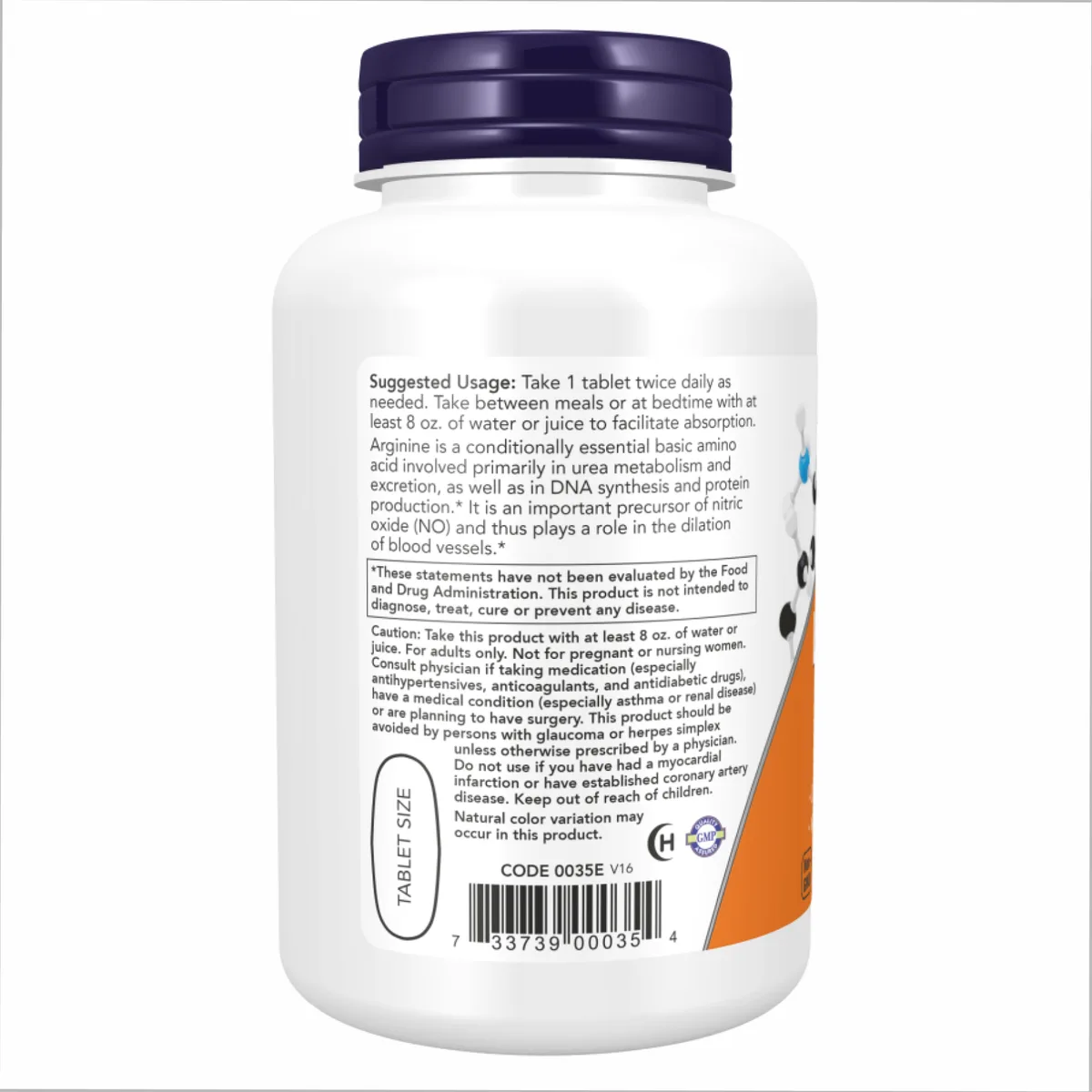 L-Arginine 1000mg Now Foods 120 таблеток для сердечно-сосудистой системы