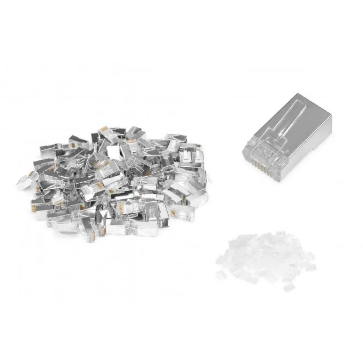 Конектор DIGITUS CАТ 6 RJ45, STP, 100шт.