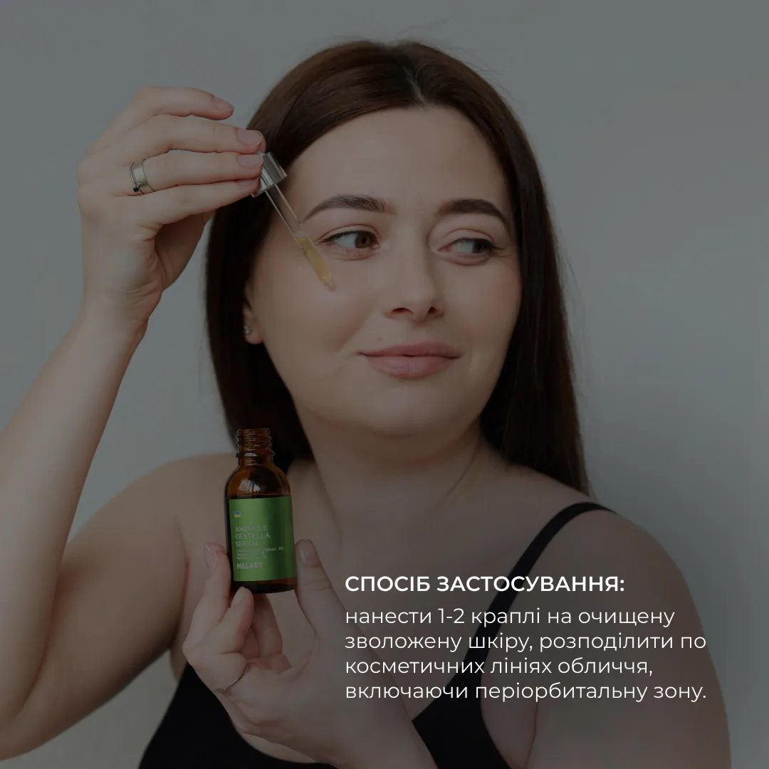 Мультисироватка та ампульна сироватка Hillary Niacinamide & Centella