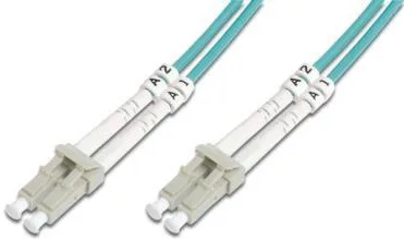 Патч-корд волоконно-оптичний DIGITUS LC/UPC-LC/UPC, 50/125, MM, OM3, duplex, 3м