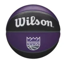 М'яч баскетбольний Wilson гума 7 чорний фіолетовий