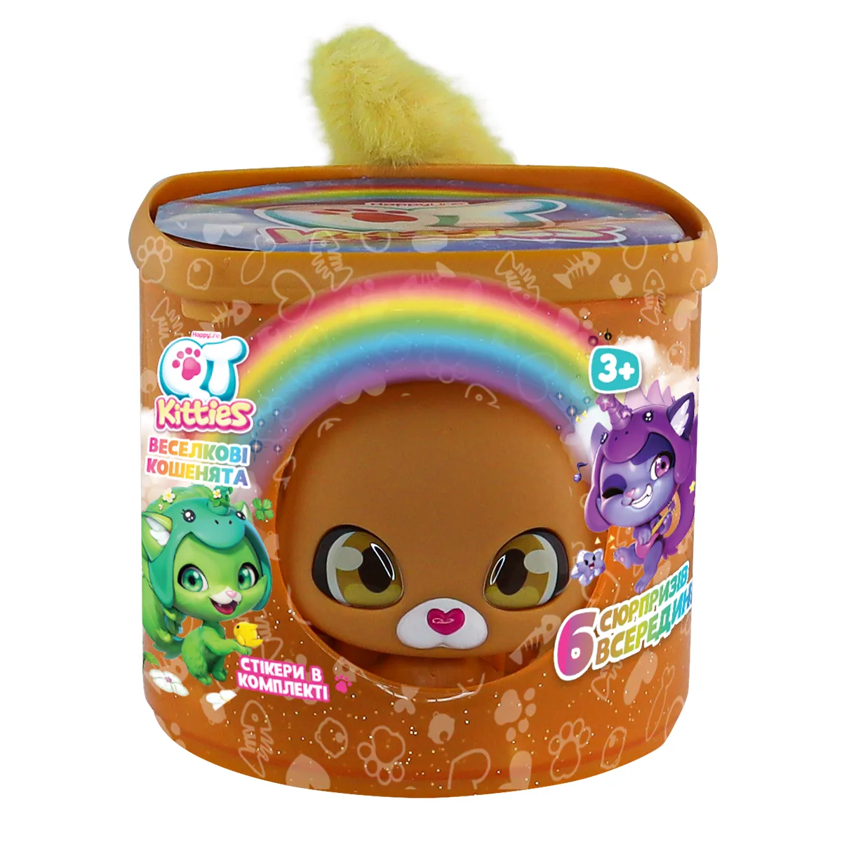 Игровой набор QT Kitties пластик 34х26х23 см Котенок Зап