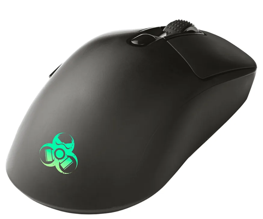 Комп'ютерна миша Tracer бездротова оптична чорна 2.4 ГГц Bluetooth RGB 7 кнопок