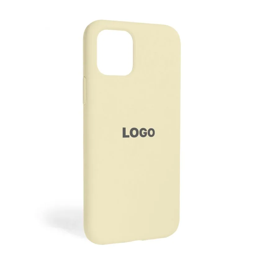 Чохол Full Silicone Case Apple силіконовий 11 молочний