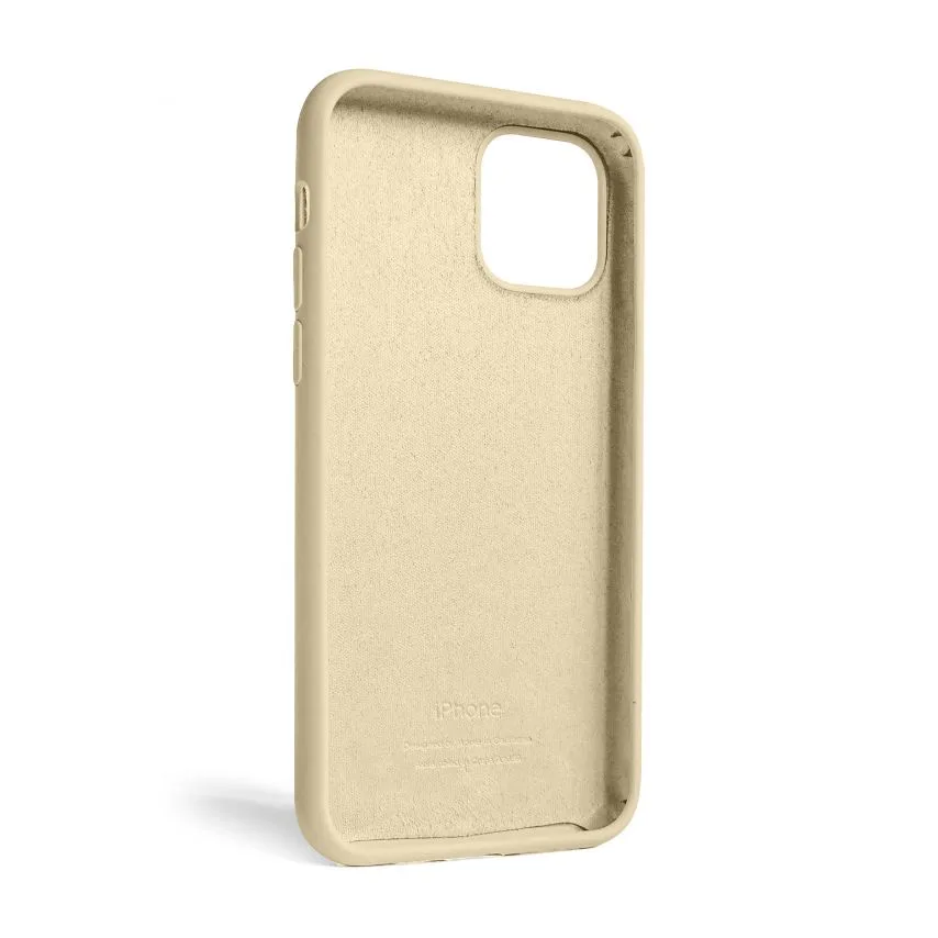 Чохол Full Silicone Case Apple силіконовий 11 молочний