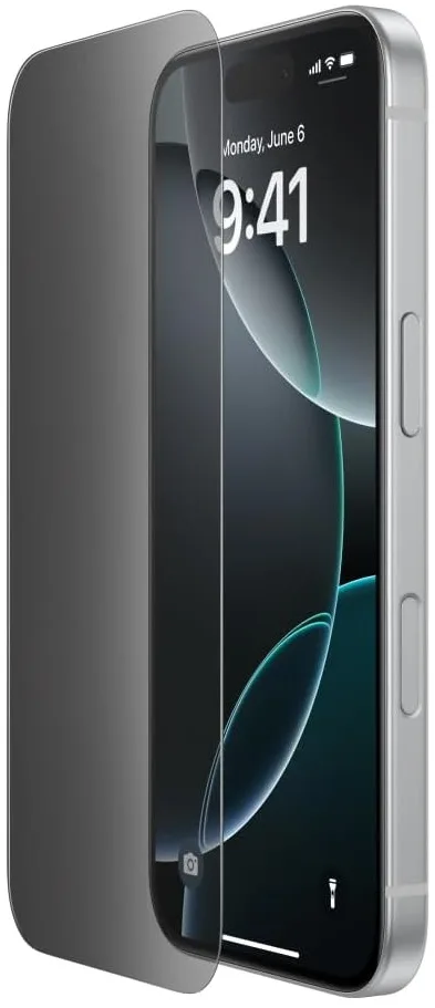 Захисне скло Belkin для iPhone 17 Pro, Privacy TemperedGlass (1 Pack)