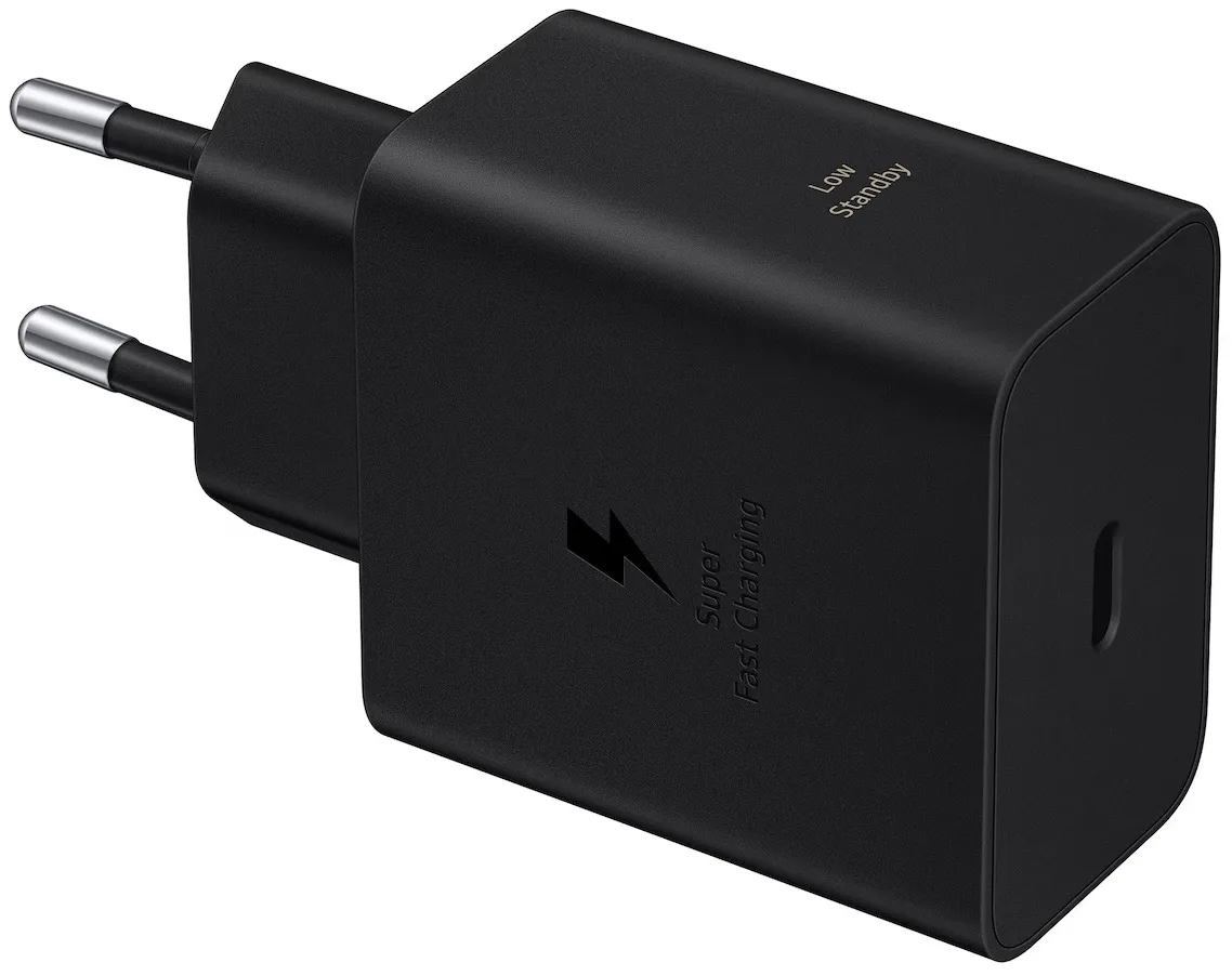 Зарядний пристрій мережевий Samsung 60Вт USB-С PD PPS, чорний