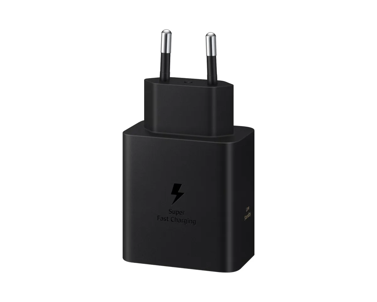 Зарядний пристрій мережевий Samsung 60Вт USB-С PD PPS, чорний