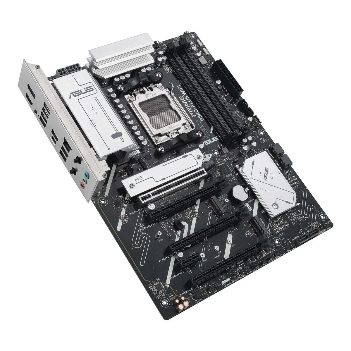 Материнcька плата ASUS PRIME B840-PLUS WIFI sAM5 B840 4xDDR5 M.2 HDMI DP Wi-Fi BT ATX