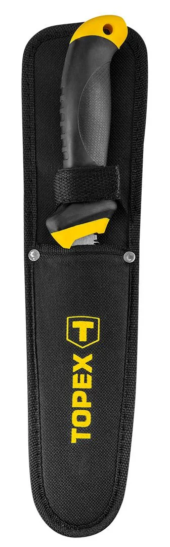 Ножівка для гіпсокартону TOPEX, 150 мм, 8 TPI, з чохлом.