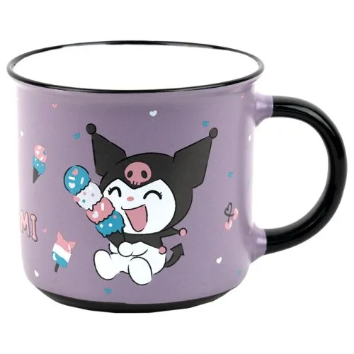 Кубок керамічний Kuromi 370 мл для напоїв.