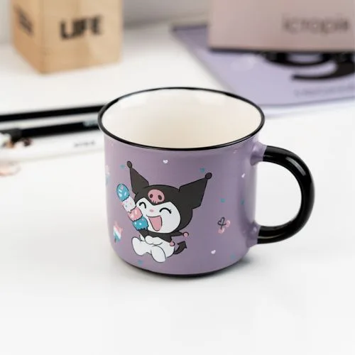 Кубок керамічний Kuromi 370 мл для напоїв.