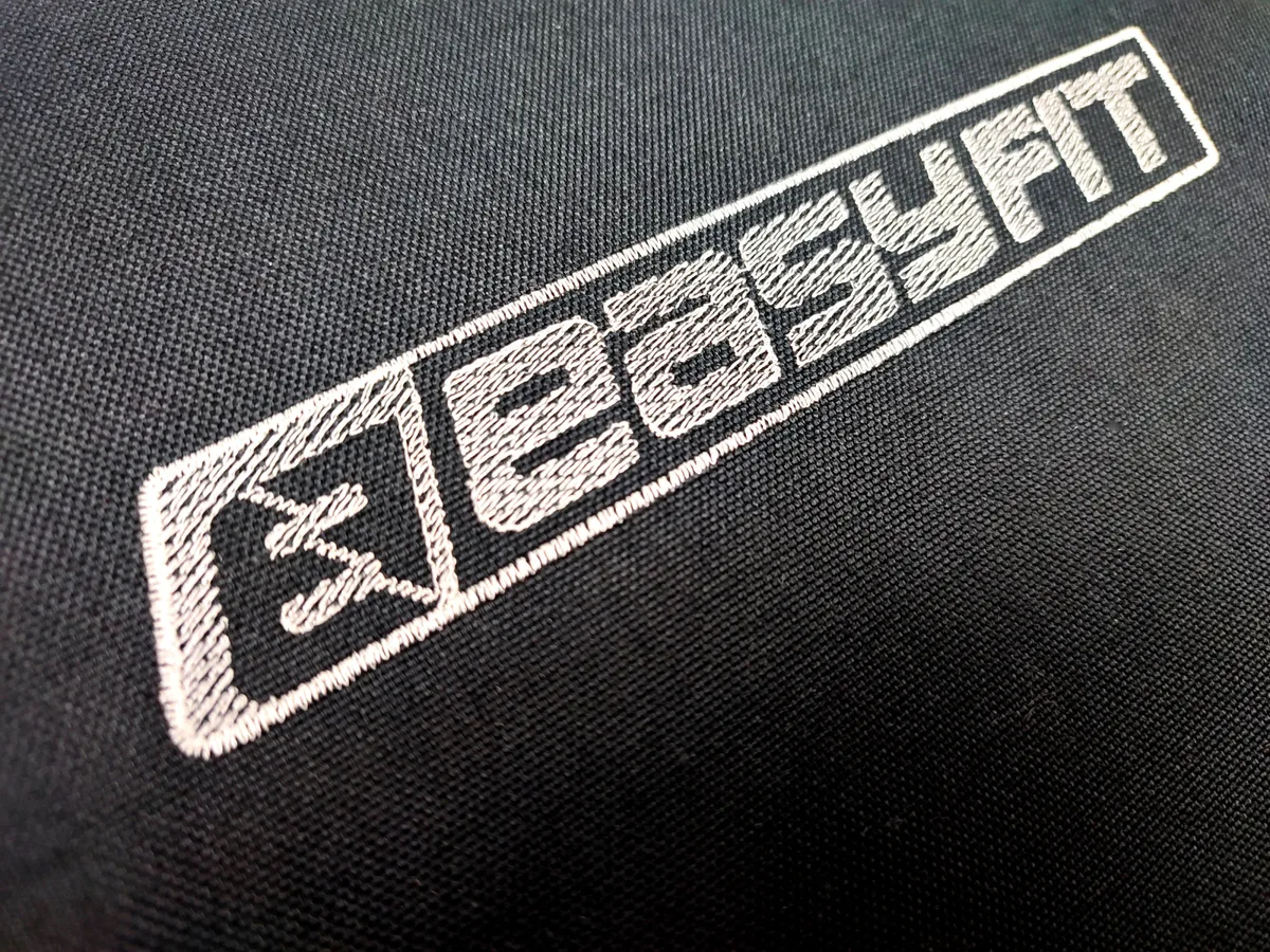 Подушка для преса EasyFit Кордура 38х30х7 см Чорна