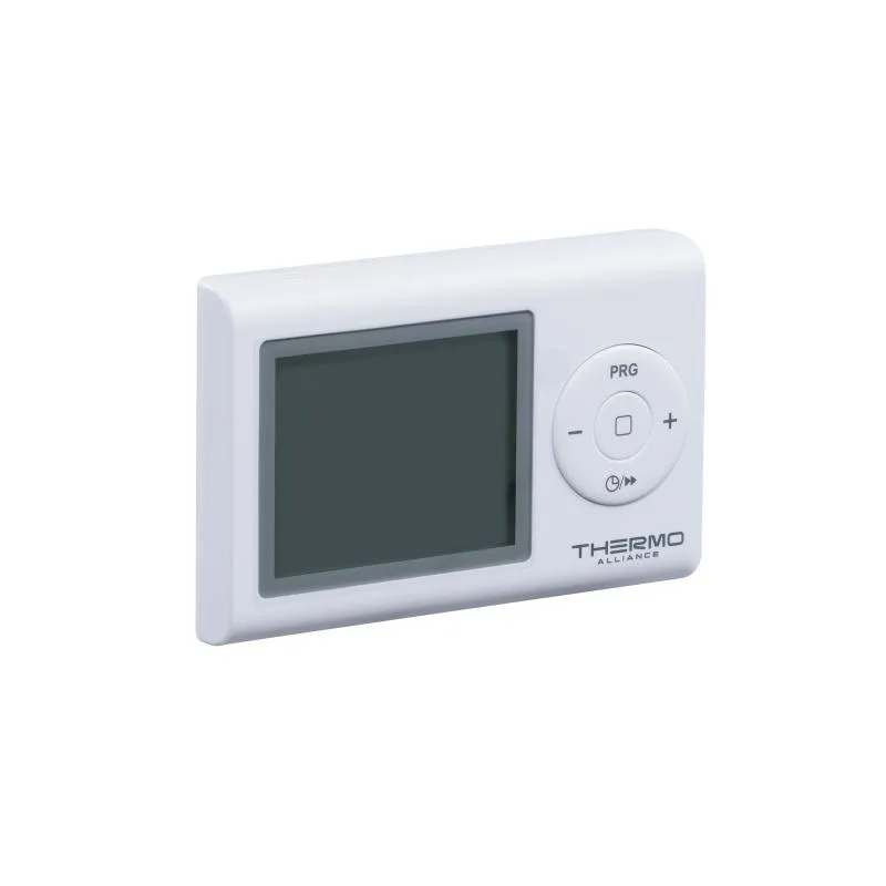 Тижневий термостат Thermo Alliance ТА-2402 програмований 76x120x25 мм ABS білий