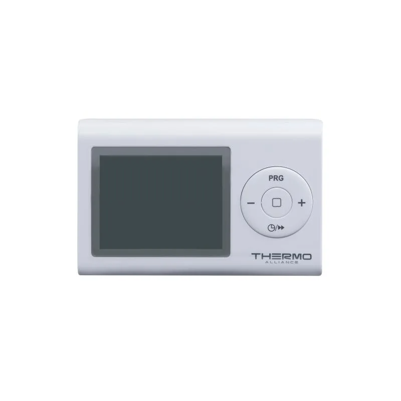 Тижневий термостат Thermo Alliance ТА-2402 програмований 76x120x25 мм ABS білий