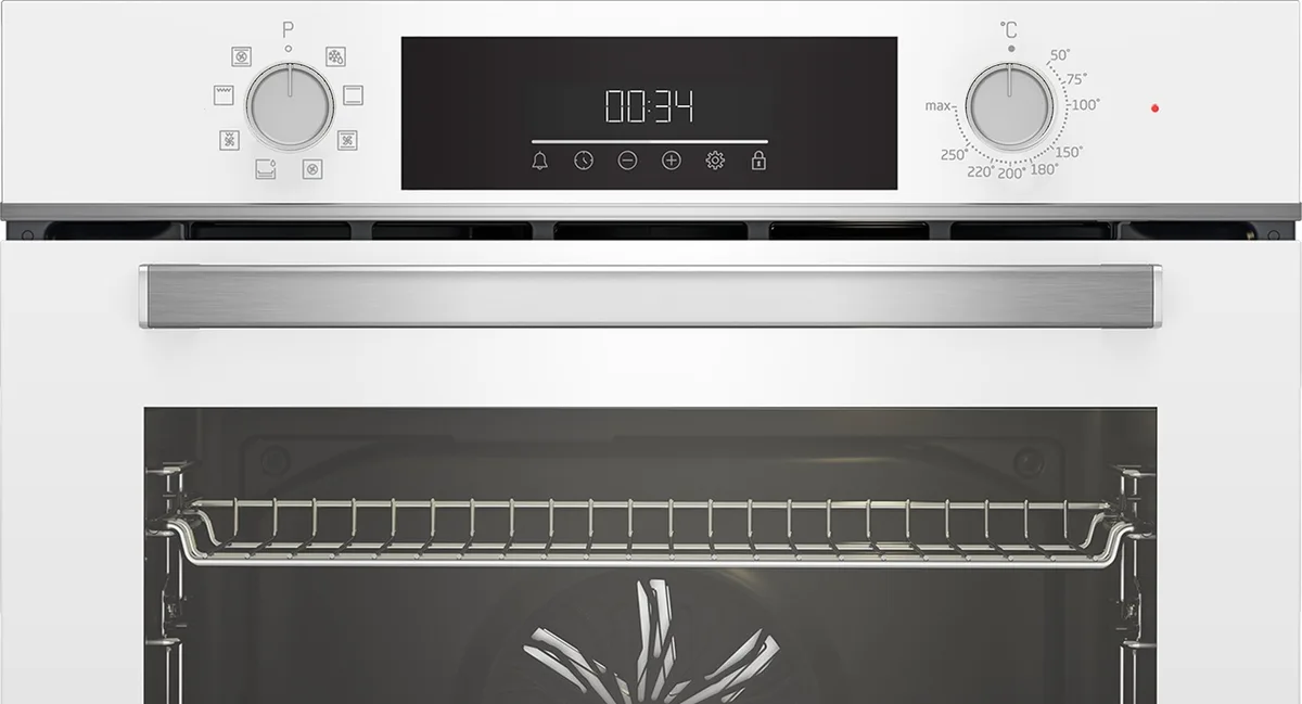 Духовой шкаф Beko электрический 72л A конвекция гриль для приготовления пищи встроенная белая