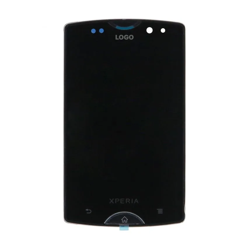 Дисплей Sony LCD 4 дюйми чорний з сенсором і рамкою Original Quality