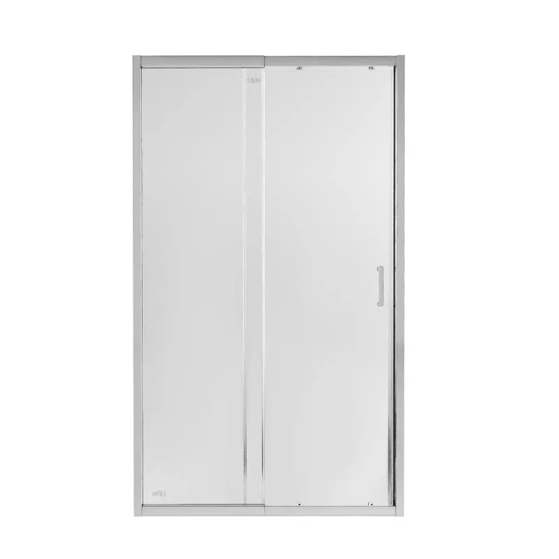 Душевые двери раздвижные Qtap CRM2012-13.C6 120-130x200 см стекло 6 мм прозрачное