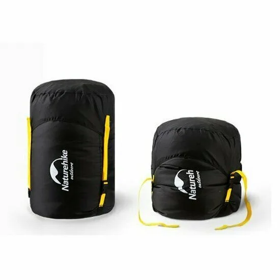 Компресійний мішок Naturehike 300D Оксфорд-нейлон 30х50 см Чорний