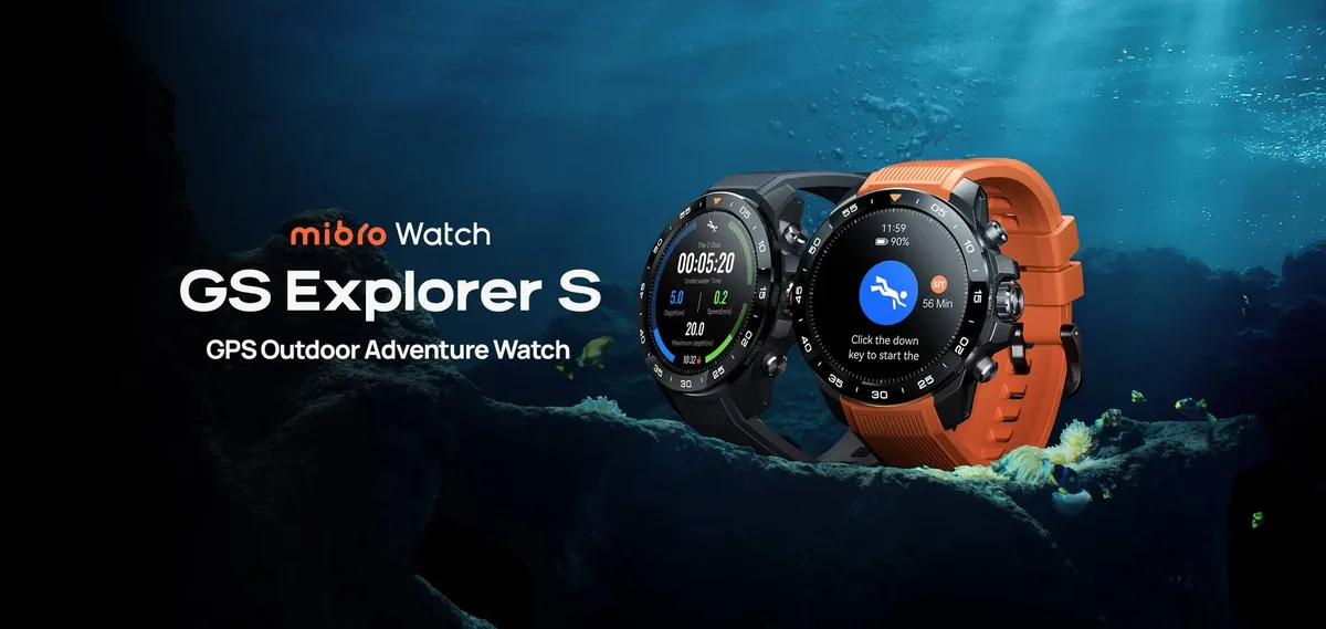 Смарт-годинник Mibro AMOLED 48мм чорний 10 ATM Dual-band GPS