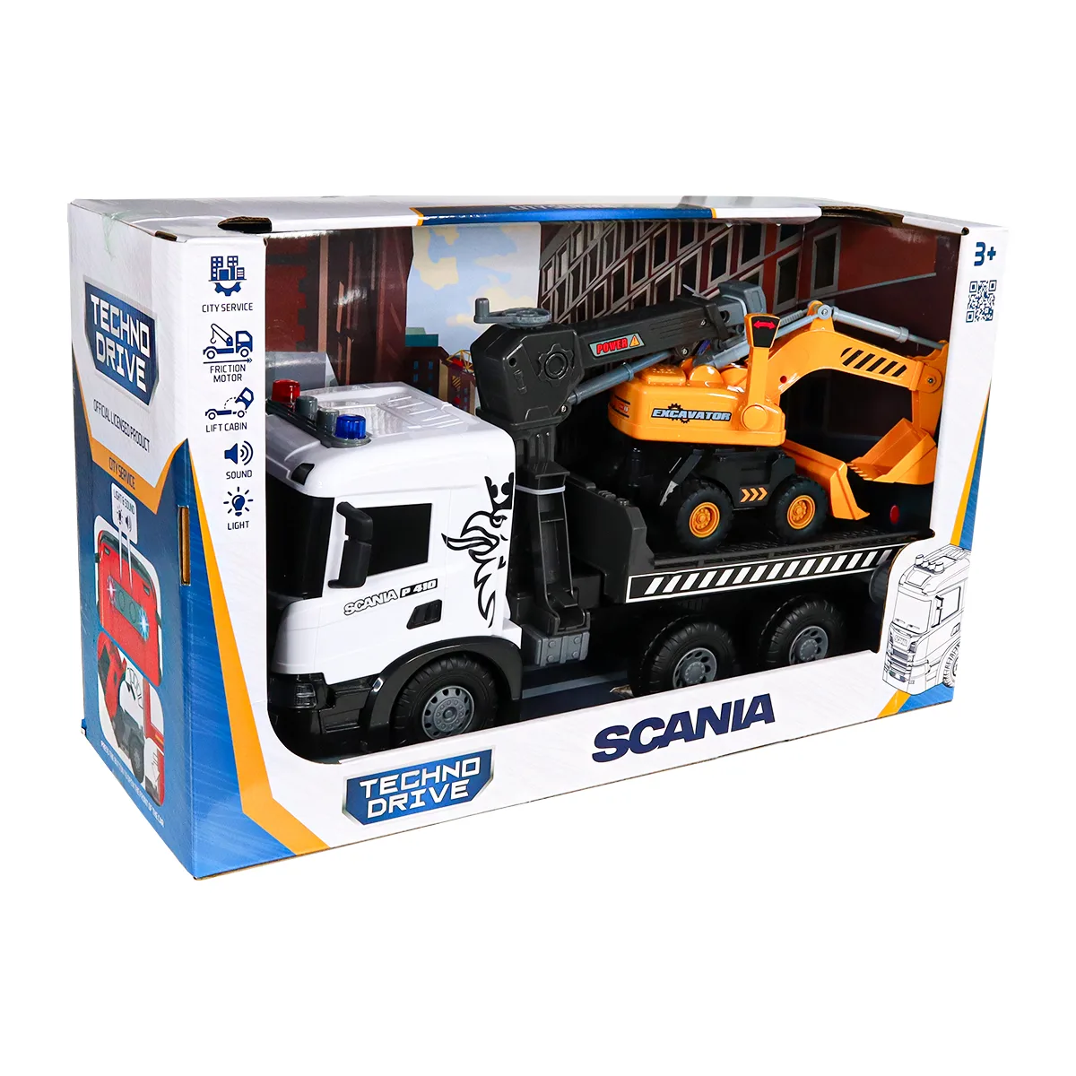 Ігровий набір TechnoDrive АБС 52,2х18,6х26 см з світлом і звуком