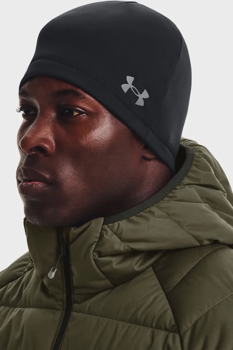 Шапка Under Armour полиэстер OSFM черная мужская