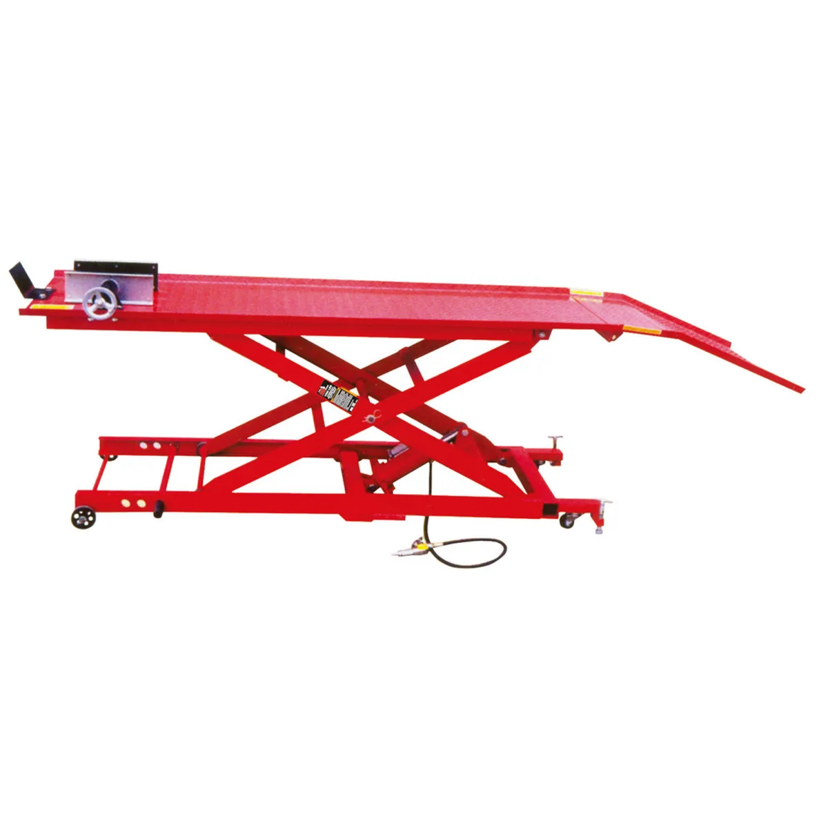 Мотоциклетний підйомник TORIN TRE64007 360 кг метал 220х78 см червоний