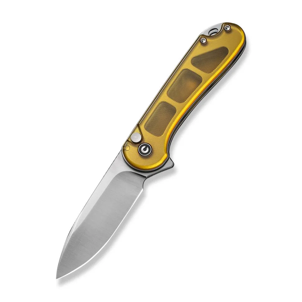 Нож складной карманный Civivi Nitro-V 75,1 мм Золотой Ultem